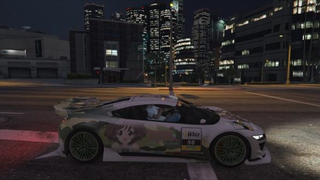 Illustration for article titled Grand Theft Auto V Characters Modded Into Anime Nerds